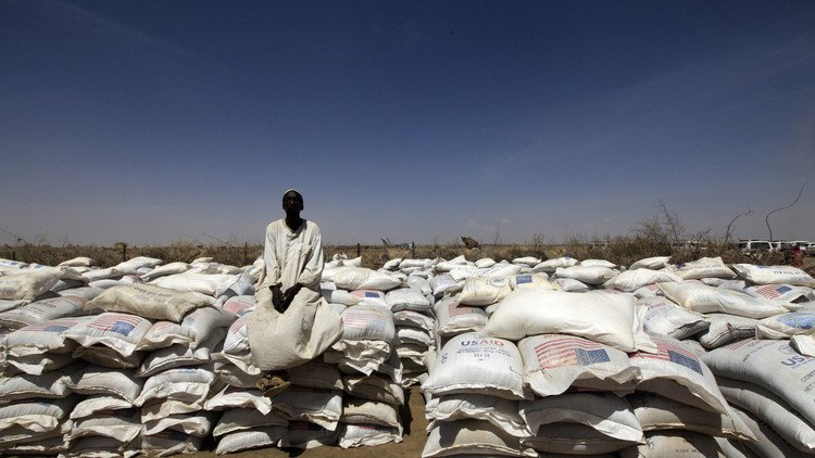 50 ألف طن مساعدات أمريكية للاجئين في السودان