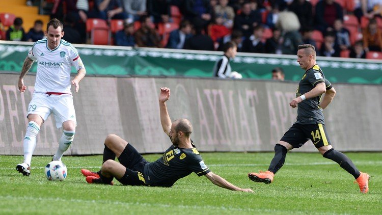 أنجي يتعادل مع ضيفه تيرك في الدوري الروسي