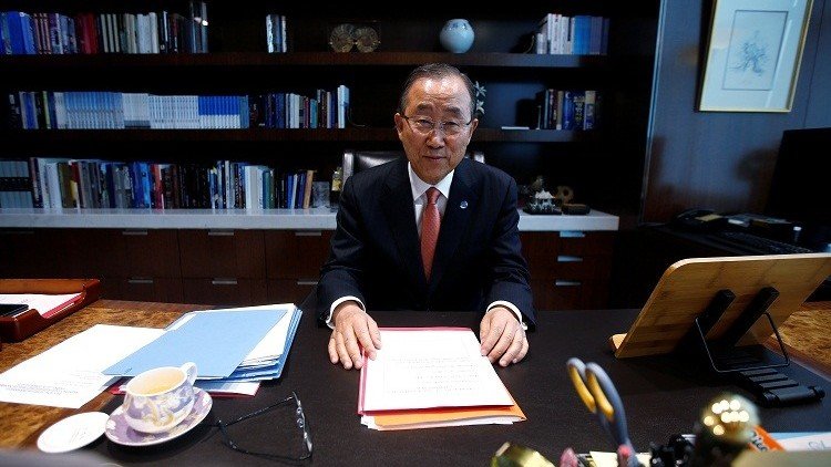 توقعات بترشح بان كي مون لرئاسة كوريا الجنوبية