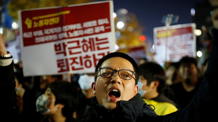 تواصل المظاهرات المطالبة باستقالة رئيسة كوريا الجنوبية