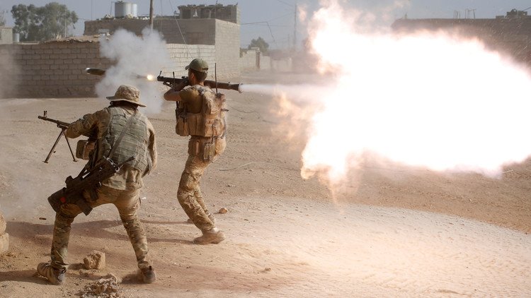 الجيش العراقي على المشارف الجنوبية للموصل 