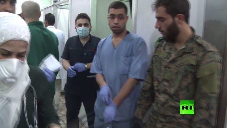 أحد المصابين بالهجوم الكيميائي في حلب يصف حالته