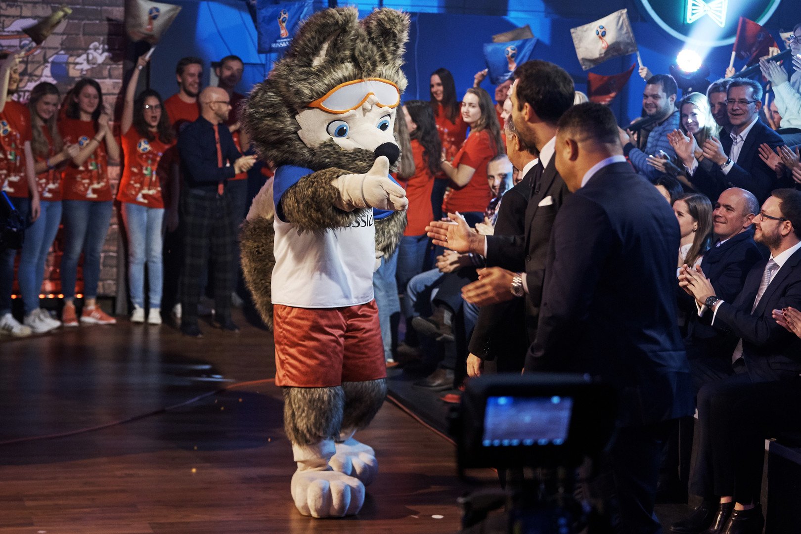 الذئب "زابيفاكا" - تعويذة مونديال 2018