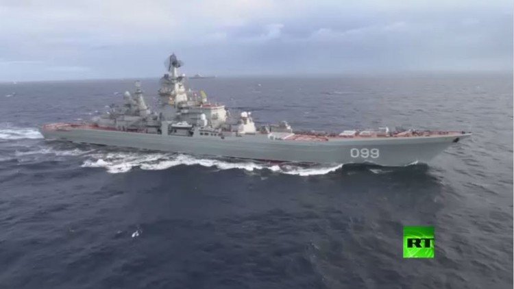 "الأميرال كوزنيتسوف" في طريقها إلى سواحل سوريا 