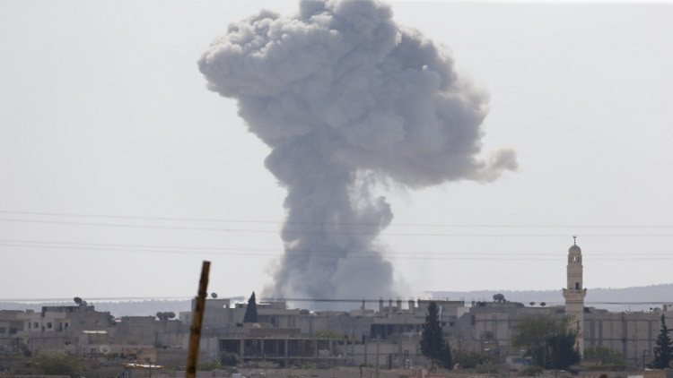 قصف لطائرات التحالف الدولي يخلف 16 قتيلا مدنيا في الرقة