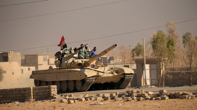 القوات العراقية تطرد 