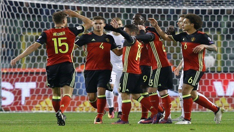 روسيا 2018.. بلجيكا تدك شباك إستونيا بثمانية أهداف