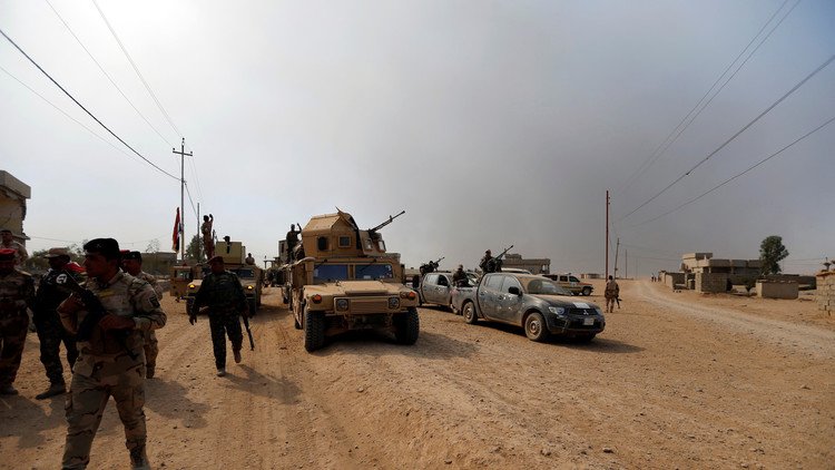القوات العراقية تواصل تحريرها لقرى الموصل 