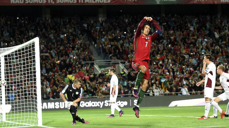 رونالدو يحرز هدفا رائعا "بمقصية وعالطاير"