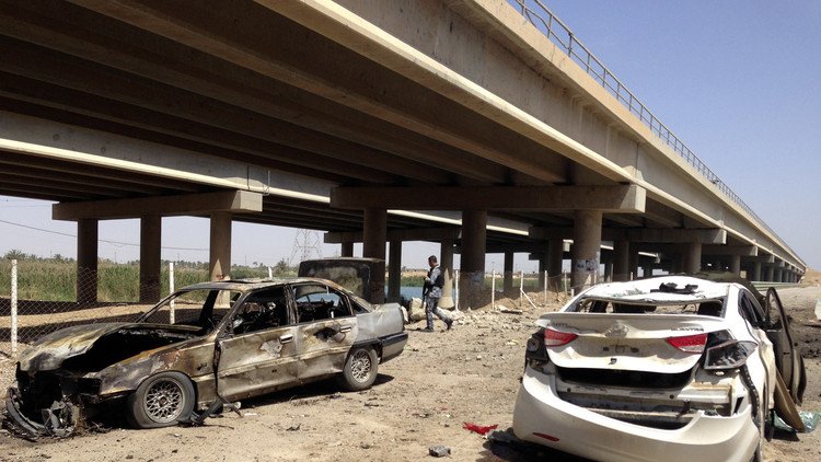قتلى وجرحى بانفجار سيارتين في الفلوجة غرب بغداد