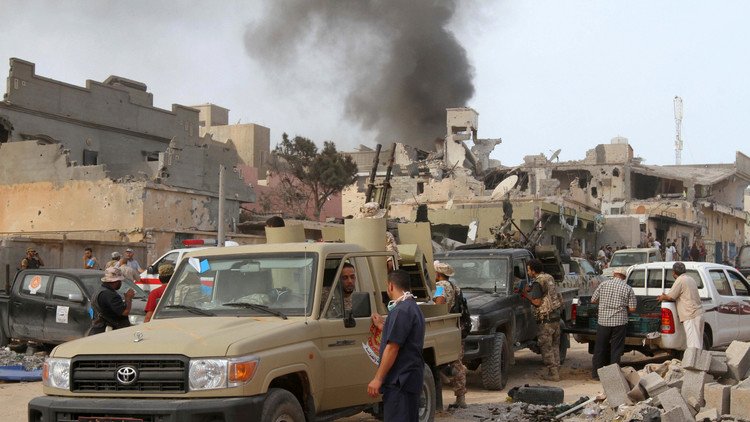 ليبيا: 6 قتلى في غارة مجهولة استهدفت إرهابيين