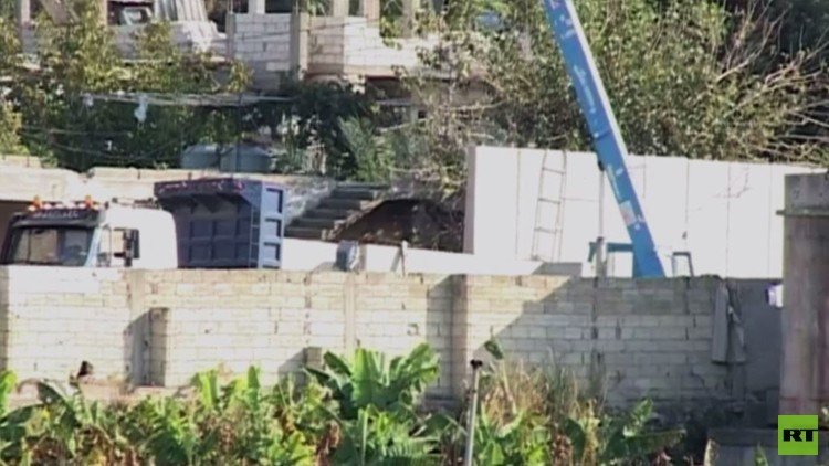 الجيش اللبناني يوقف بناء جدار حول مخيم عين الحلوة