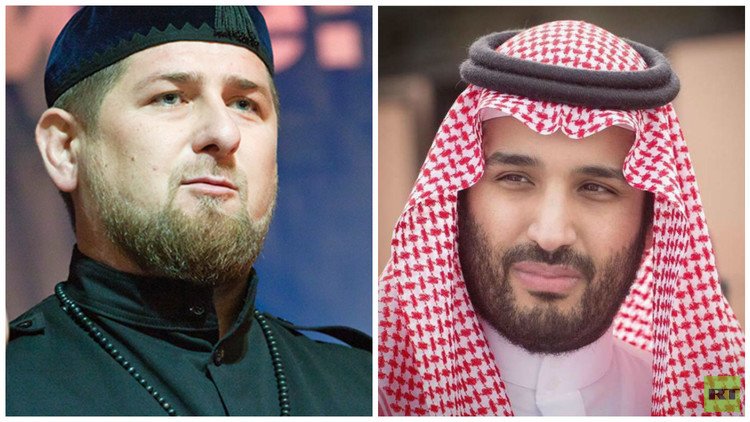 محمد بن سلمان يلتقي قديروف في الدمام