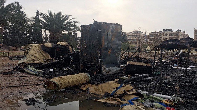 وزارة الدفاع: حالة المصاب بقصف المشفى الميداني بحلب مستقرة