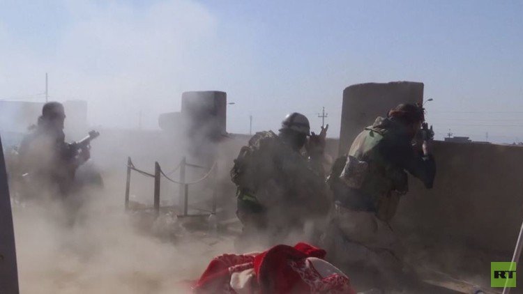  القوات العراقية تحرر حي الإعلام في شرق الموصل
