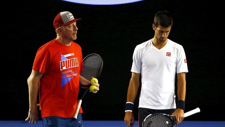 دجوكوفيتش يعلن انفصاله عن مدربه بيكر