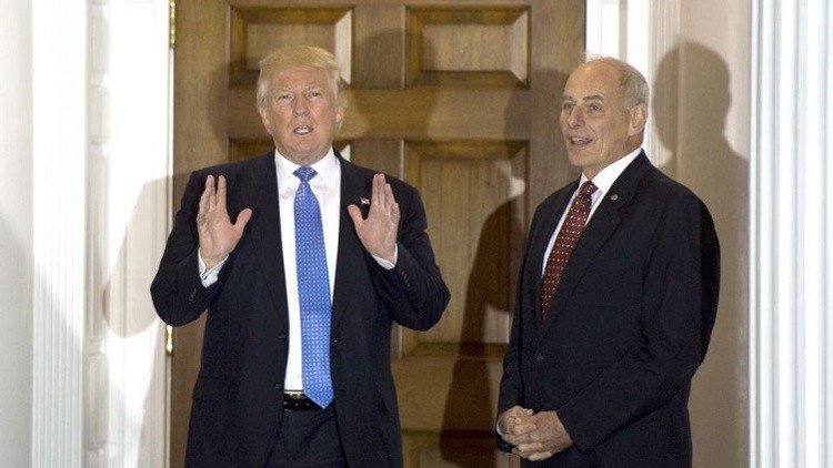 ترامب يرشح جون كيلي لوزارة الأمن الداخلي