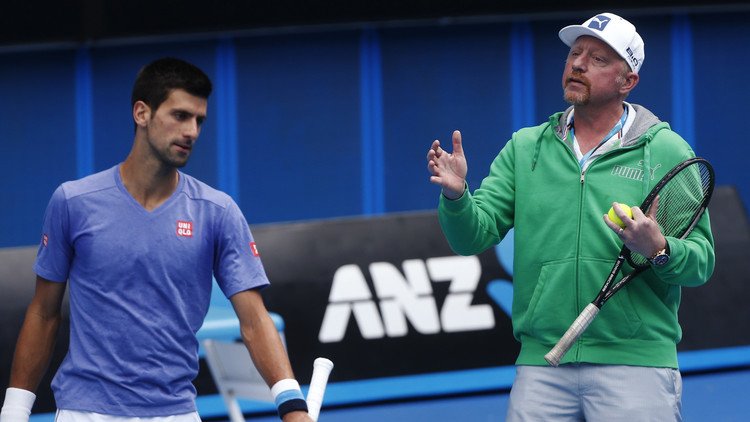 بيكر ينتقد دجوكوفيتش عقب انفصالهما 