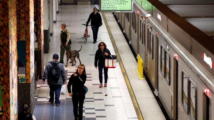 تشديد الإجراءات الأمنية في شبكة أنفاق لوس أنجلوس 