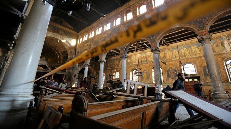 الداخلية المصرية تتهم الإخوان باستهداف الكنيسة القبطية 