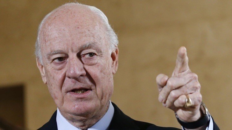 دي ميستورا: لا يوجد لدينا تأكيدات حول اتفاق إجلاء المدنيين من حلب