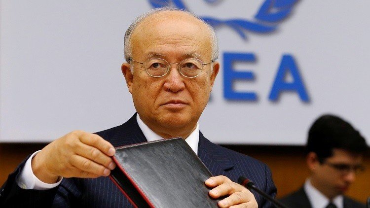 يوكيا أمانو في إيران الأحد