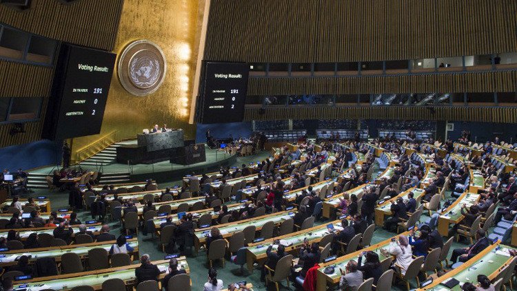 الجمعية العامة الأممية تتبنى قرارا حول القرم
