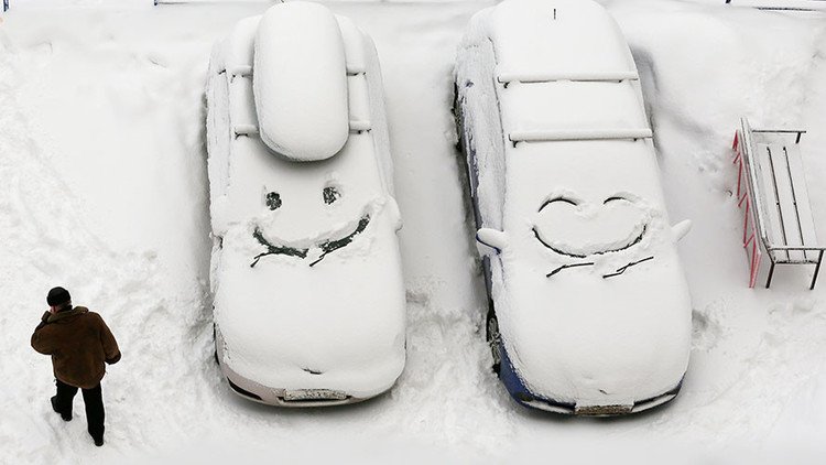 50 درجة مئوية تحت الصفر لا توقف سكان سيبيريا عن المرح