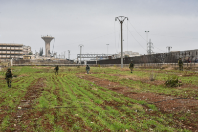 عمليات تمشيط منطقة في حلب للكشف عن عبوات ناسفة أو ألغام