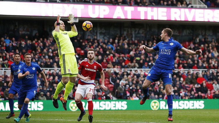 ليستر سيتي يسقط في فخ التعادل أمام ميدلزبره