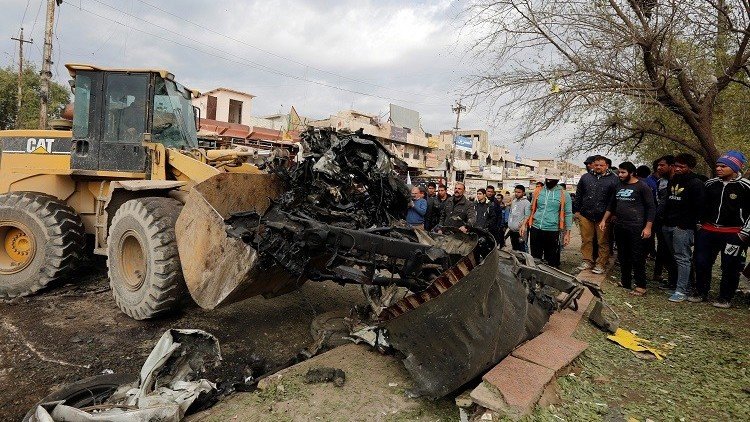 نجاة المفتي مهدي الصميدعي من تفجير غربي العاصمة العراقية بغداد