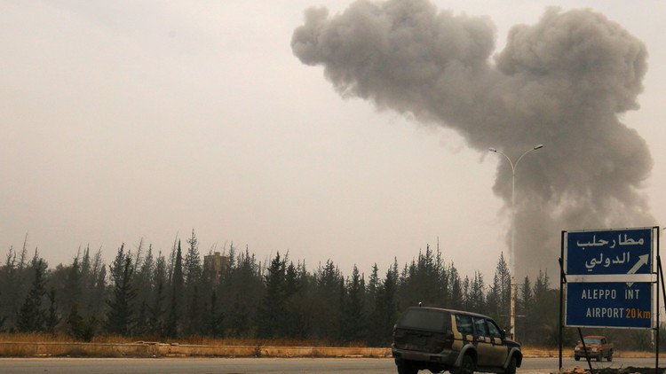 قذائف المسلحين تجبر النواب الفرنسيين المكوث في حلب