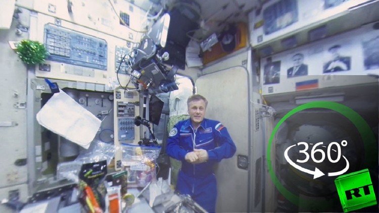 الفضاء 360: الاحتفال بالعام الجديد في محطة الفضاء الدولية