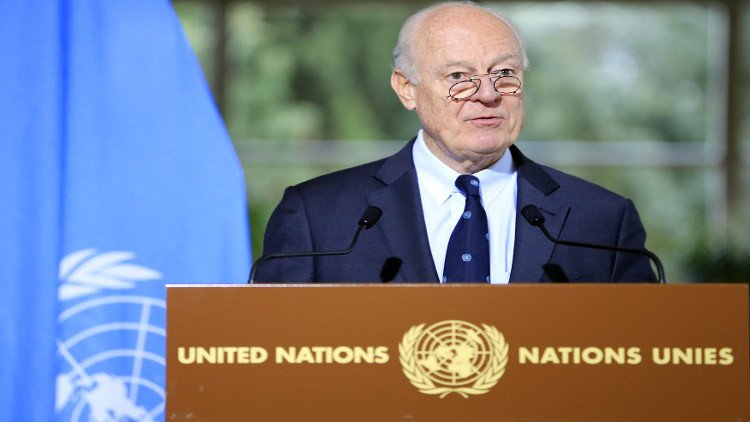 دي ميستورا: الأمم المتحدة ستدعم بنشاط مفاوضات أستانا وستسهم في نجاحها