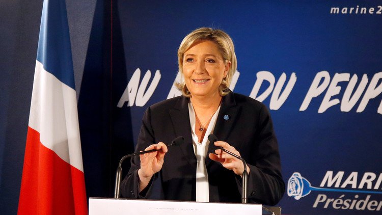 مارين لوبان توحد المشككين بالاتحاد الأوروبي