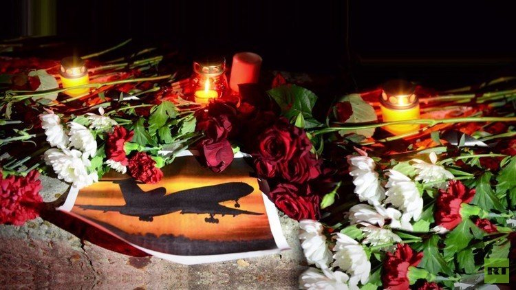 روسيا تشيع ضحايا طائرة 