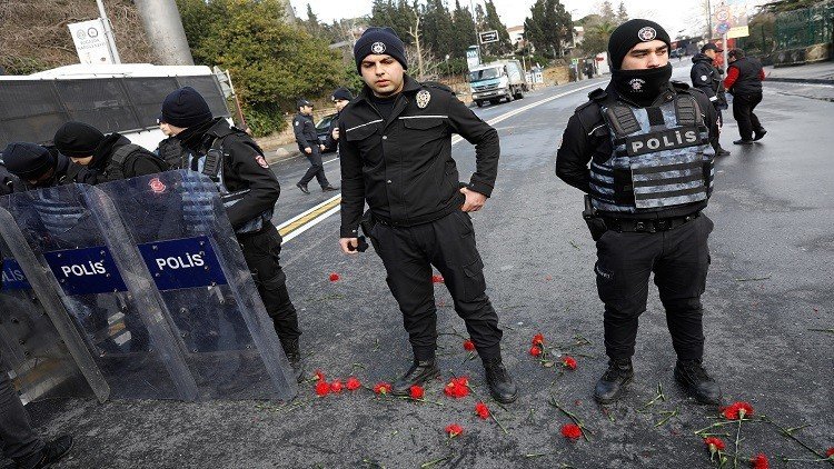 تهنئة خاصة للشرطة التركية على اعتقالها منفذ هجوم ملهى إسطنبول
