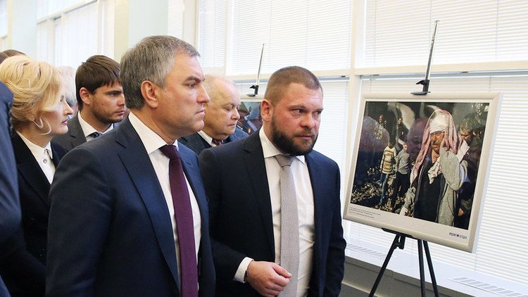 "الدوما" يعرض على الأوروبيين صور المأساة السورية