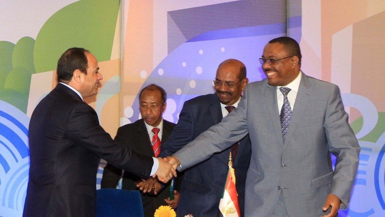 السيسي وديسالين يؤكدان متابعتهما محادثات "سد النهضة"