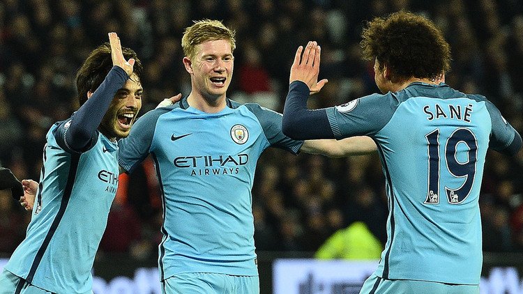 مانشستر سيتي يقسو على وست هام في البريمير ليغ