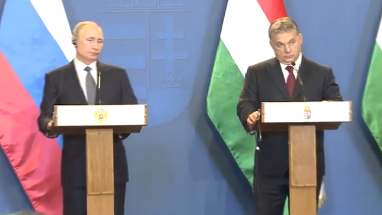 بوتين: يمكن للغاز الروسي أن يصل إلى هنغاريا