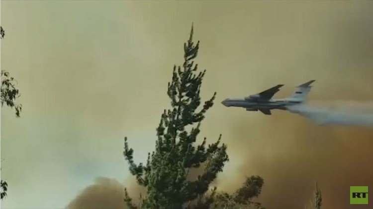 "إيل-76" تستأنف إخماد الحرائق في تشيلي