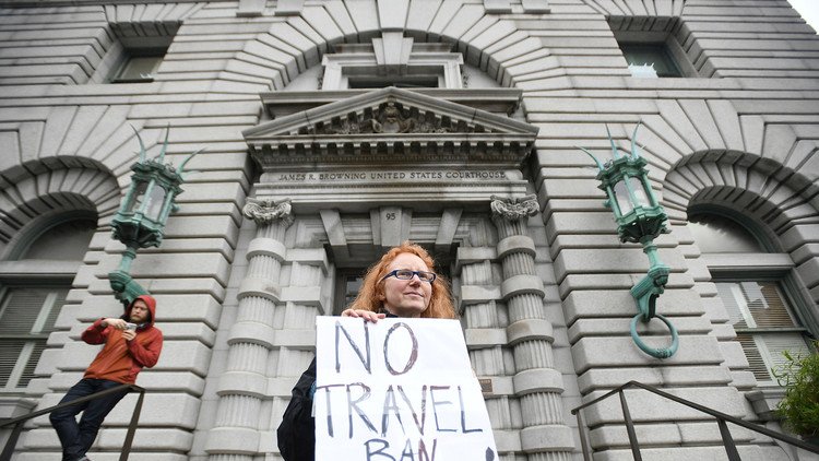 واشنطن تتلهف لقرار محكمة الاستئناف حول حظر ترامب للسفر