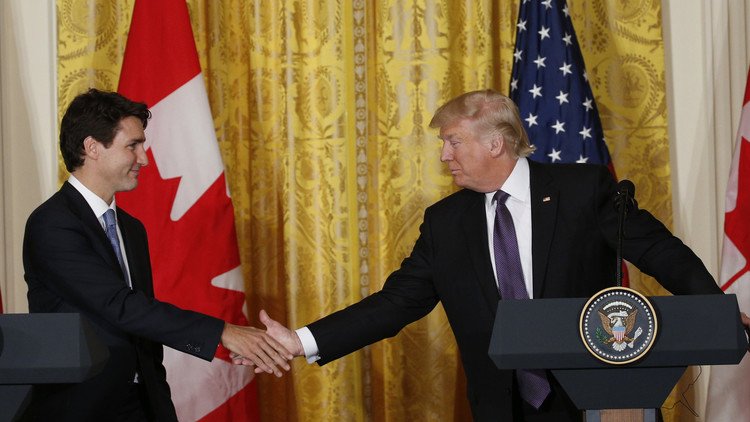 ترامب وترودو يتفقان على محاربة "داعش" و"إحلال الاستقرار" في الشرق الأوسط