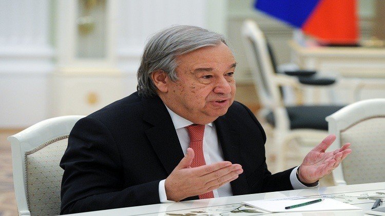 غوتيريش يستبعد تسوية الأزمة السورية قريبا 