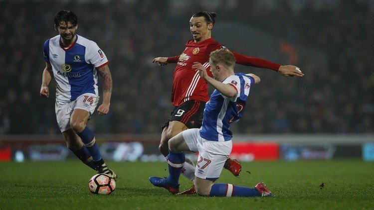 مانشستر يونايتد يبلغ ربع نهائي كأس الاتحاد الإنجليزي