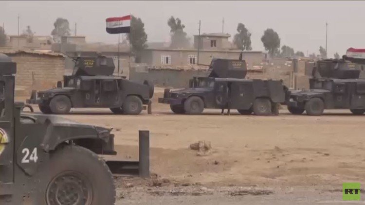 القوات العراقية تعزز تقدمها غرب الموصل 