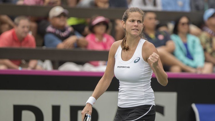 الألمانية جورجيس تبلغ المربع الذهبي لدورة بودابست