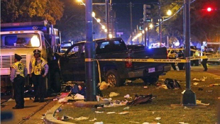 إصابة 28 شخصا بحادث دهس في نيو أورليانز الأمريكية