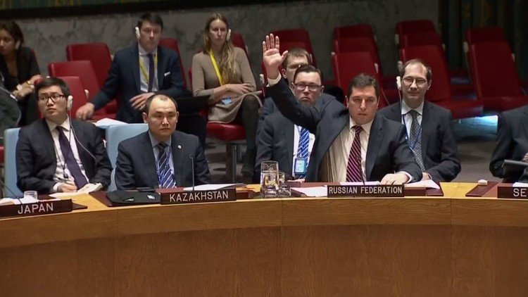 روسيا والصين تستخدمان حق الفيتو ضد قرار مجلس الأمن بفرض عقوبات جديدة على دمشق